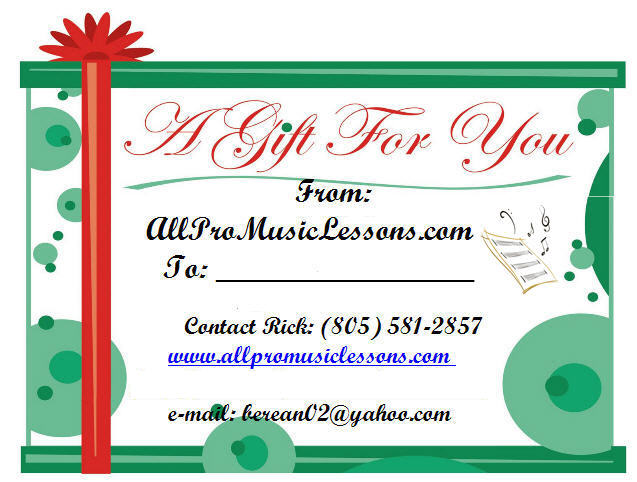 gift certificate